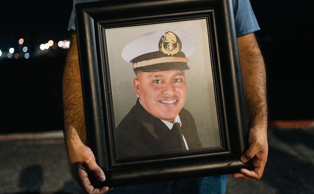 Arturo Alberto Zacarías Meza, marino mercante veracruzano, capturado por rebeldes hutíes de Yemen hace un año en el mar Rojo. Foto: Félix Márquez