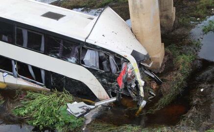 Accidente de autobús de pasajeros suma 12 muertos y 58 heridos en Veracruz