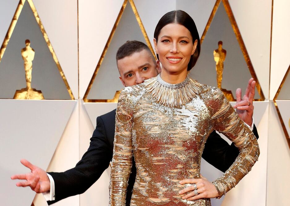 Jessica Biel y Justin Timberlake. Foto: EFE