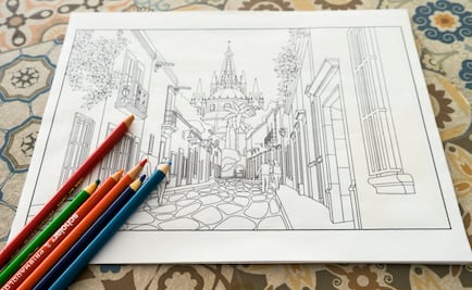 Cuatro libros para colorear que te harán viajar