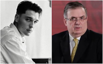VIDEO ¿Peso Pluma le copió el look a Marcelo Ebrard con nuevo corte de cabello? Excanciller lo “cachó”  
