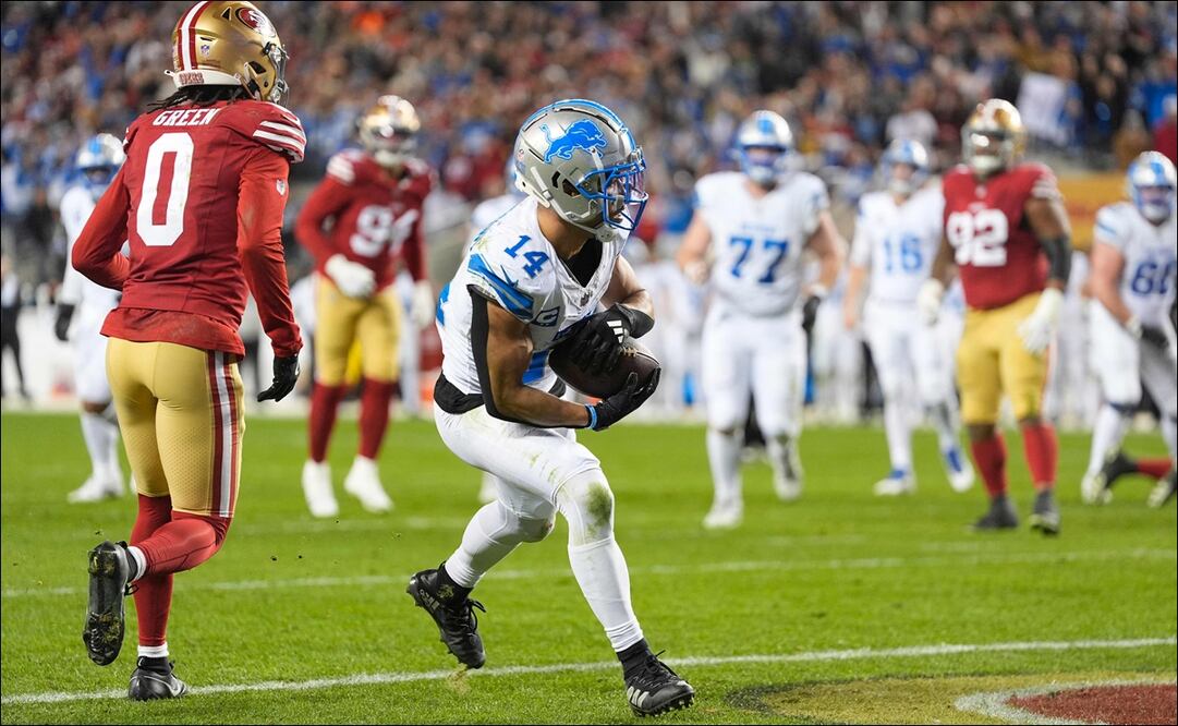 Los Lions aplastaron a los 49ers / Foto: AFP