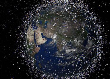 Lluvia de basura espacial, más frecuente de lo que se piensa