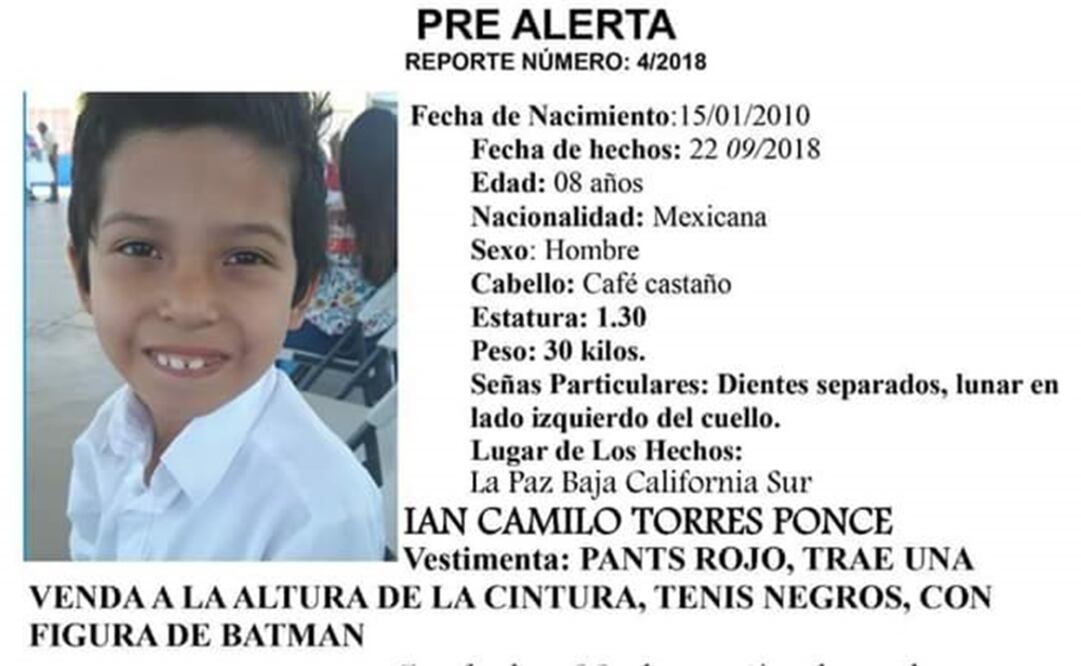 (FOTO: Alerta Amber)