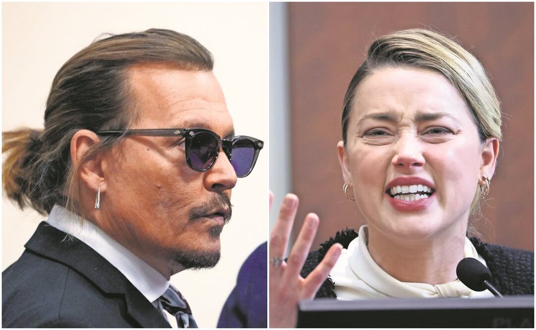 Johnny Depp y Amber Heard tuvieron una breve historia de amor que terminó en un juicio y desprestigio para ambos. Foto: Archivo AP/EFE.