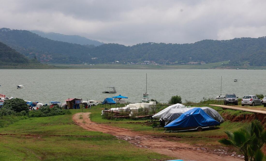 Las lluvias continúan siendo el principal factor que han contribuido al aumento de agua en el Sistema Cutzamala. Foto: Archivo