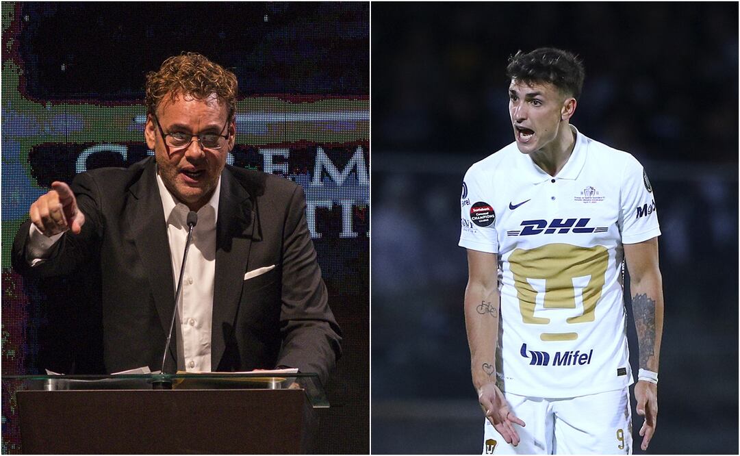 Juan Ignacio Dinenno regaña y trollea a David Faitelson por cambiarle el nombre / FOTO: ESPECIAL