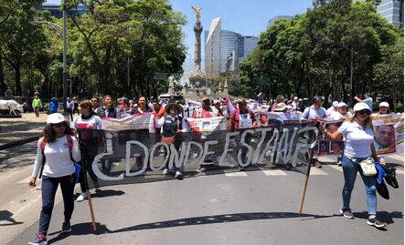 Marchan por desaparecidos bajo la consigna: “¿Dónde están?, ¿nuestros hijos dónde están?”