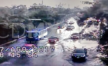 Graniza en Álvaro Obregón y llueve en 8 delegaciones