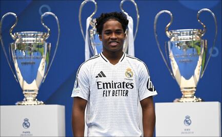 Endrick fue presentado como nuevo jugador del Real Madrid