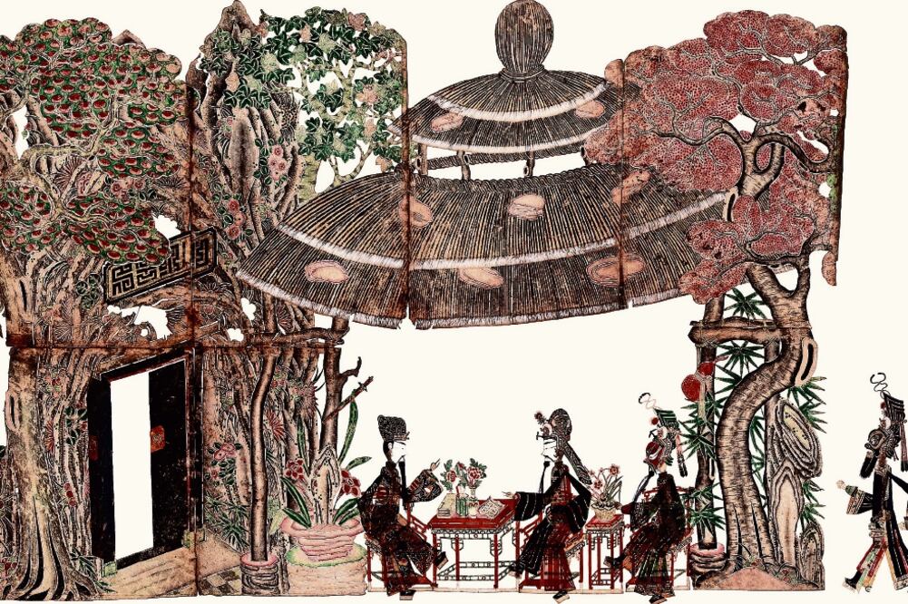 La exposición incluirá marionetas de teatro de sombras y obras en tinta (CORTESÍA MUSEO NACIONAL DE ARTE DE CHINA)