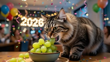 ¿Qué hacer si mi mascota come uvas por accidente en Año Nuevo? Veterinario advierte sobre los riesgos