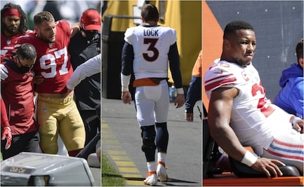 Las lesiones se apoderan de la Semana 2 de la NFL