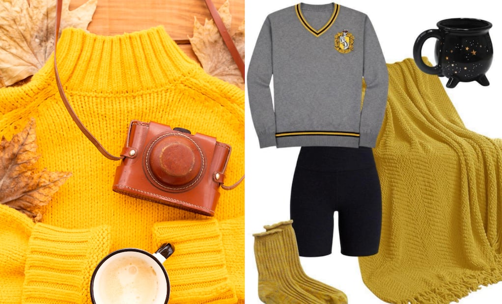 Los tonos cálidos de Hufflepuff aportan comodidad y un estilo cozy perfecto para el día a día. Fotos: Freepik / Toon Merch