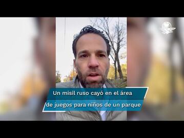 Loret de Mola reporta en video “una mañana de misiles” desde Kiev