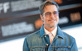 Brad Pitt pasea y hace reír a San Sebastián