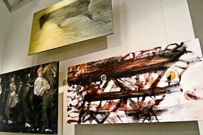 Muestran pinturas basadas en 'El Quijote'