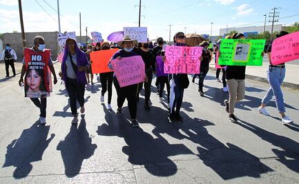 Marchan para exigir justicia por feminicidio de Jacivi Alejandra en Ciudad Juárez