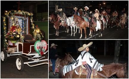 A caballo, con tamales y trago, llega peregrinación a la Basílica 