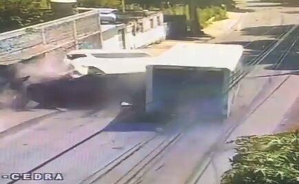 Difunden video del accidente en la Xochimilco-Topilejo