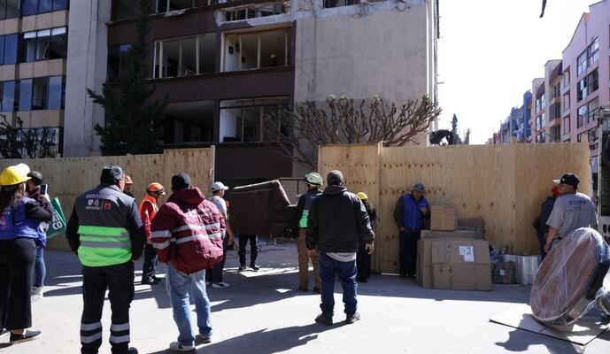 Rehabilitación de edificio de Paseos de Taxqueña tras explosión por gas arrancará en marzo; inversión será de 18 mdp, anuncia titular de vivienda