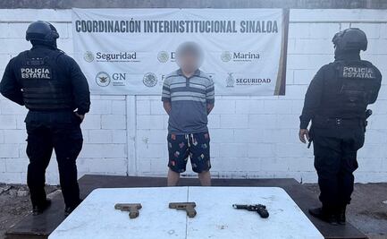 Persecución armada cerca del aeropuerto de Culiacán deja un detenido y un presunto delincuente abatido; lesionan a una persona privada de la libertad