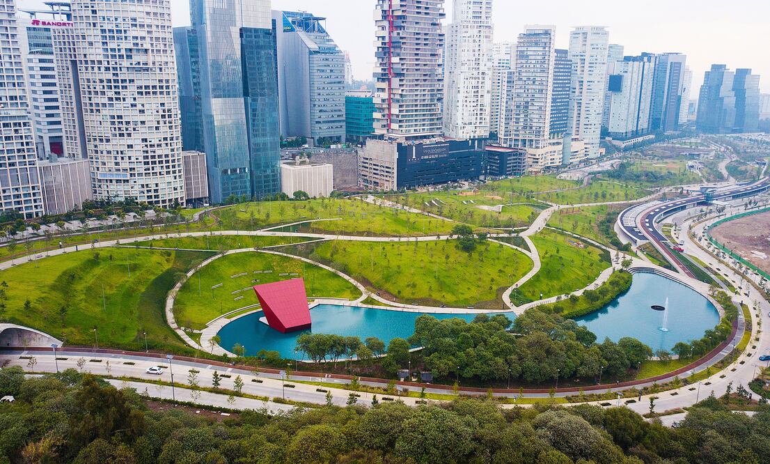 Parque La Mexicana, En Santa Fe. (Foto: Juan Carlos Reynoso / El Universal)