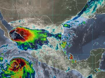 Así se preparan en BCS y Sinaloa por paso del huracán Kay