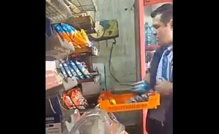 Bimbo despide a empleado que fue exhibido en presunto robo a tiendita