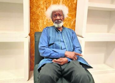 "El conflicto en Palestina es un desastre aterrador": Wole Soyinka, Premio Nobel de Literatura