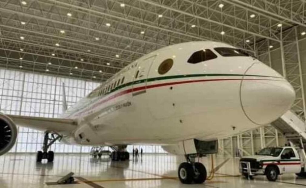Avión presidencial regresa a México tras mantenimiento en hangares de Boeing