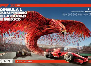 Fórmula Uno revela carteles del Gran Premio de la Ciudad de México