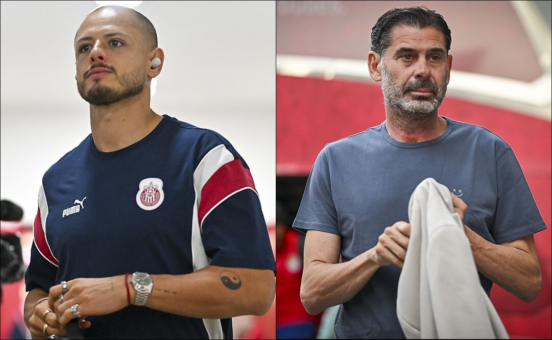 El Chicharito Hernández habló de la salida de Fernando Hierro de las Chivas - Fotos: Imago7