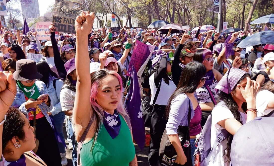 El próximo 8 de marzo, las calles de todo el mundo serán tomadas en solidaridad por la violencia contra las mujeres y en defensa de sus derechos. Foto: Fernanda Rojas / EL UNIVERSAL