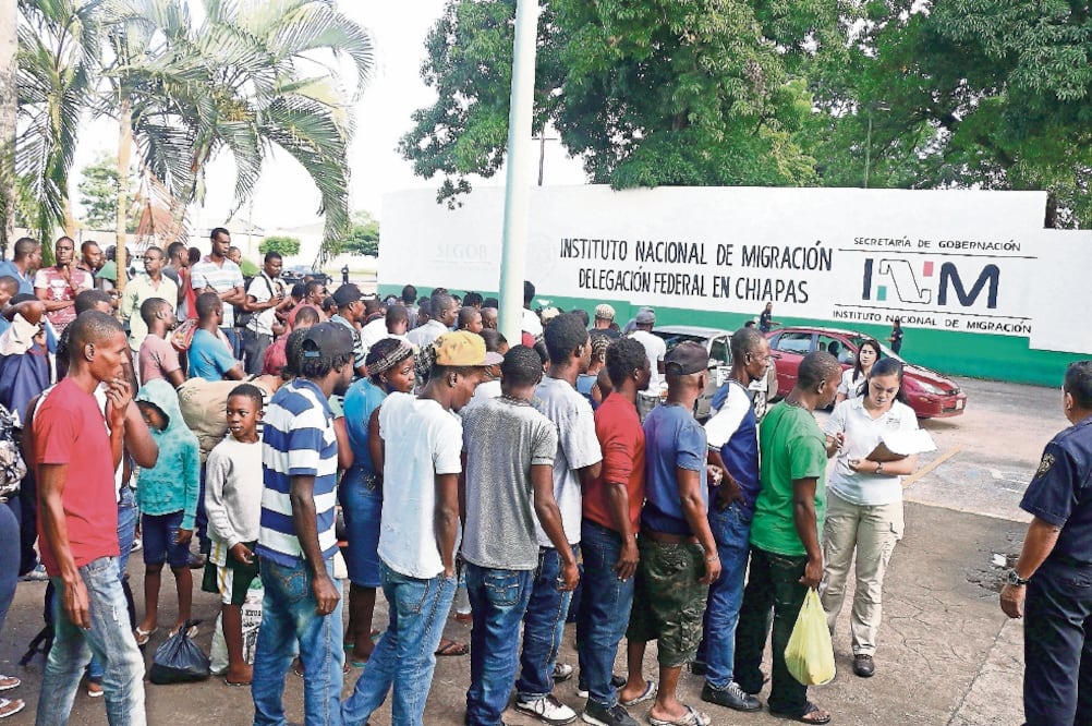 El Instituto Nacional de Migración dijo que este año van 157 mil 188 extranjero s detenidos por las autoridades por no acreditar su condición regular en el país (ARCHIVO EL UNIVERSAL)