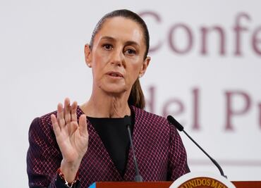 Sheinbaum reconoce que llamó a movilizarse en Los Ángeles, pero en cuestión de remesas; cataloga como provocación incendios en manifestaciones