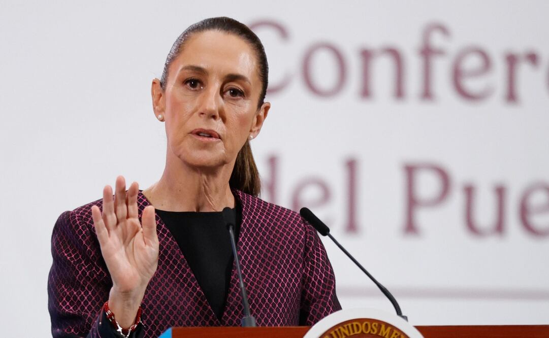 Conferencia matutina de la presidenta Claudia Sheinbaum en Palacio Nacional el 11 de junio de 2025. Foto: Diego Simón / EL UNIVERSAL