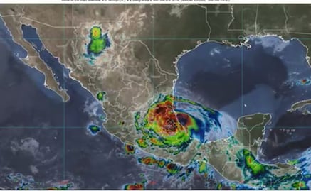 Huracán "Grace" se degrada a categoría 2