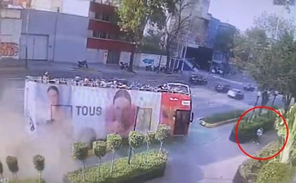 Difunden VIDEO del choque de Turibús en la alcaldía Benito Juárez