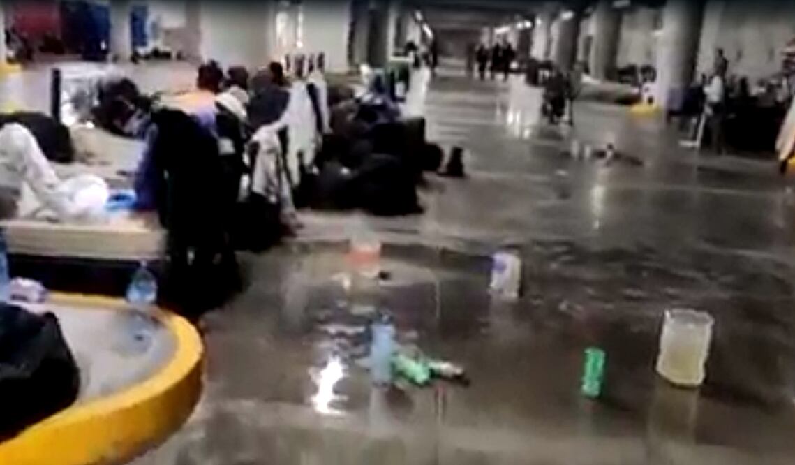 Elementos de la corporación acusaron “condiciones pésimas” en el lugar habilitado para su pernocta. Foto: especial