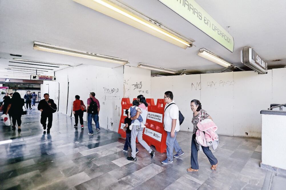 La estación terminal de Pantitlán reporta 70% de avance en las adecuaciones; en ésta convergen las líneas 1,5,9 y la A. (ARCHIVO EL UNIVERSAL)