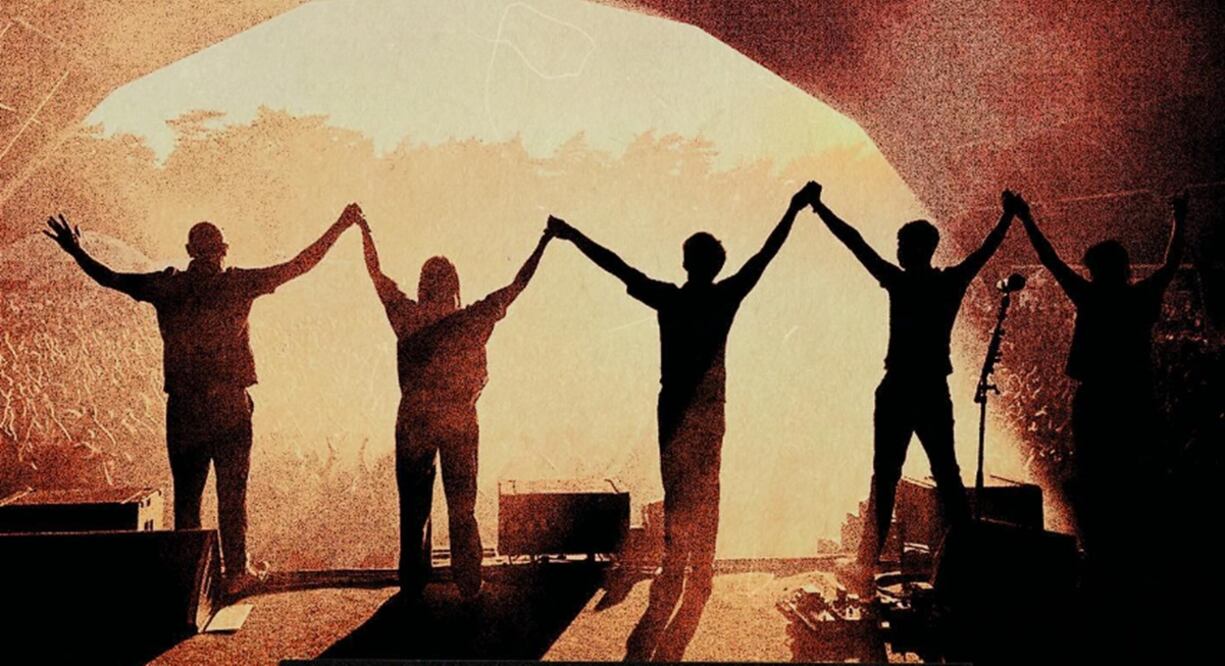 Franz Ferdinand abrió el concierto de esta noche, sábado 5 de octubre, de The Killers.
Foto: Instagram