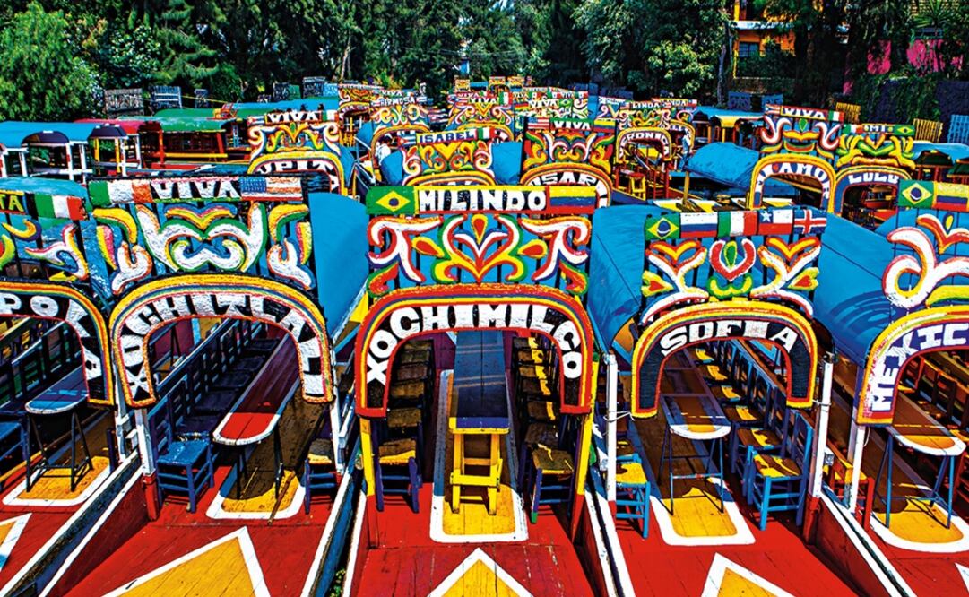 Xochimilco is located in Mexico City – Photo: Camila Mata/EL GRÁFICO