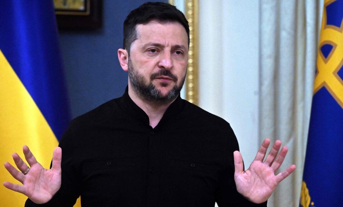El presidente de Ucrania, Volodímir Zelensky. Foto: AFP