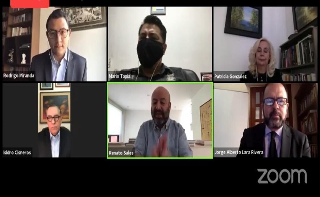 Tercera sesión virtual del Foro Ciudadano por la CDMX, organizado por el PAN, PRI, PRD y PVEM. Foto: Especial