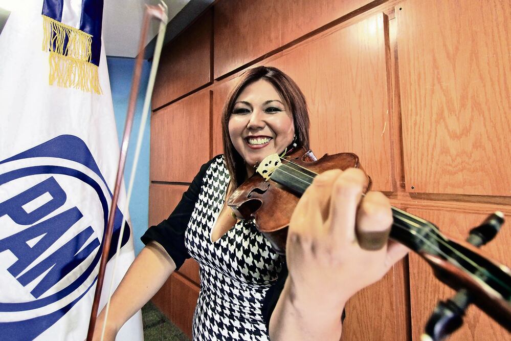 Genoveva Huerta, diputada federal del PAN (CARLOS MEJÍA. EL UNIVERSAL)