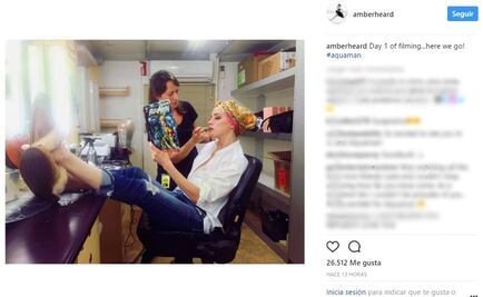 Revelan primera foto de Amber Heard como "Mera" en "Aquaman"