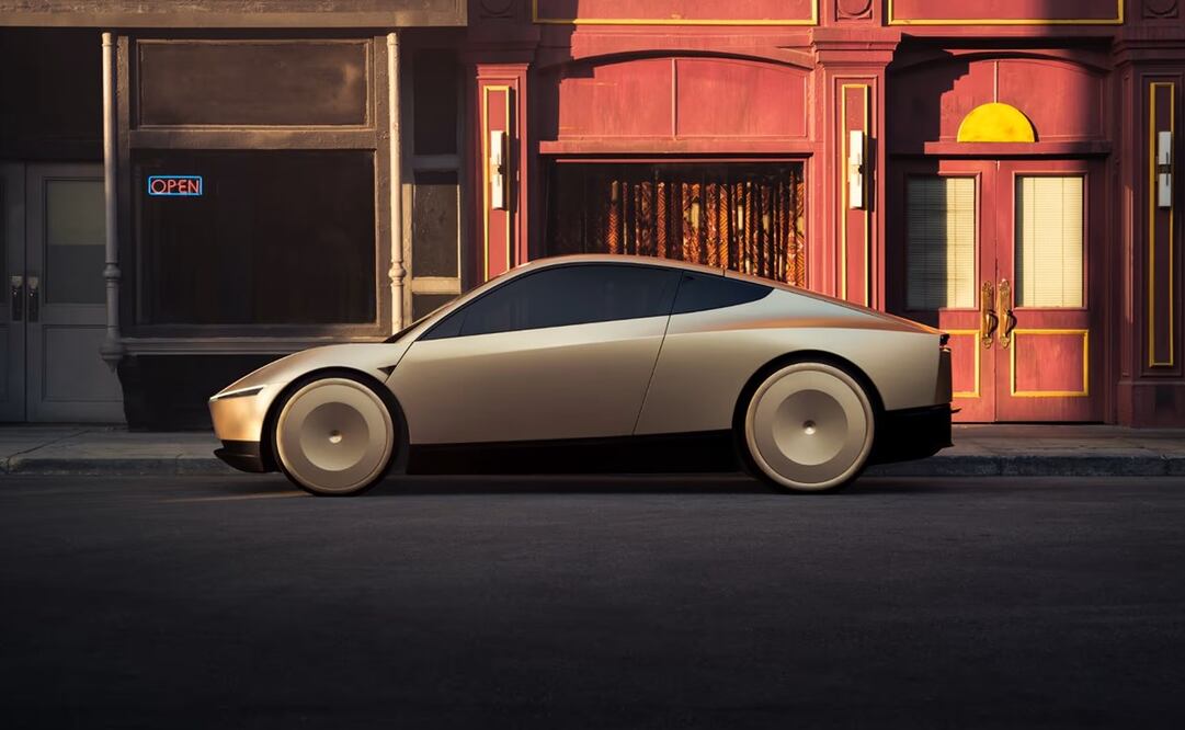 Robotaxi de Tesla. Foto: Tesla