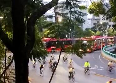 Tour de France provoca caos: afecta circulación vial y servicio del Metrobús