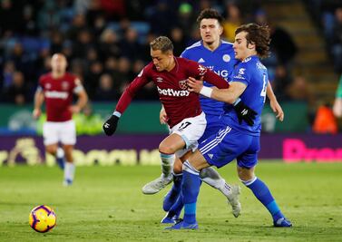 Regresa 'Chicharito' en empate del West Ham ante Leicester